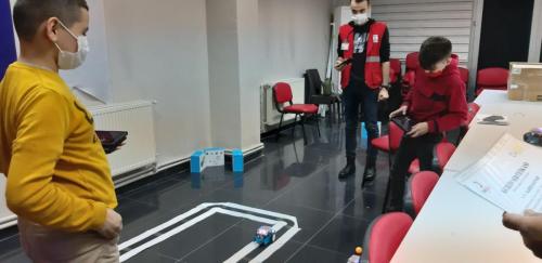DijiGO Teknolji - Türk Kızılay Kahramanmaraş Robotik Kodlama Çalışmamız